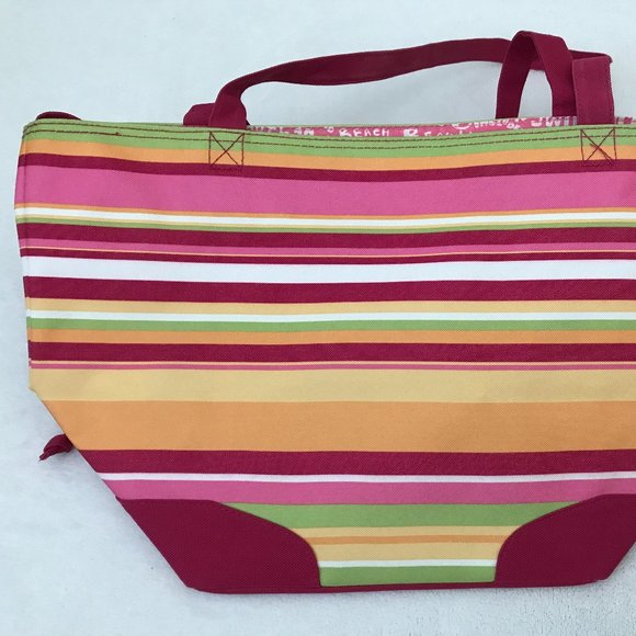 Lancome Canvas Tote with NEW Cosmetic Bag - Picture 8 of 9